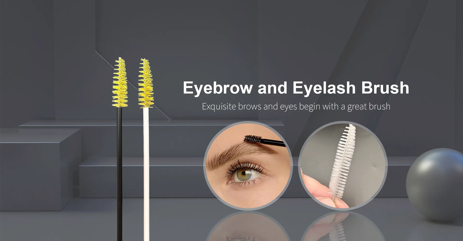 Supplier ng Eyebrow and Eyelash Brush