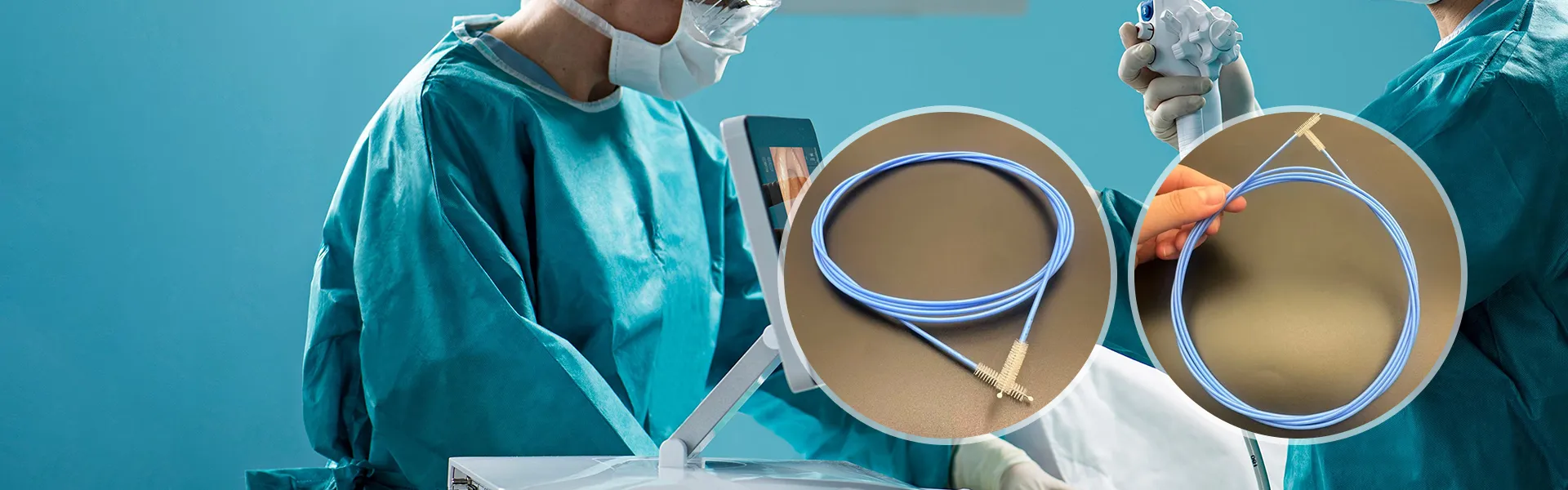 Disposable Gastroscope at Colonoscope Cleaning Brush