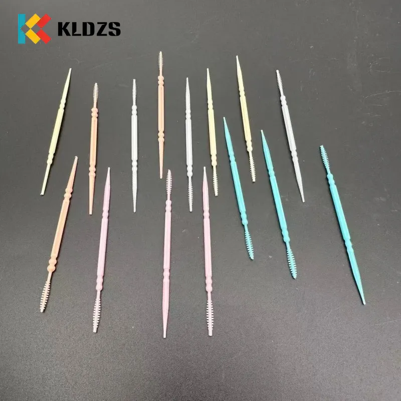 Plastic Toothpick na hugis fishbone